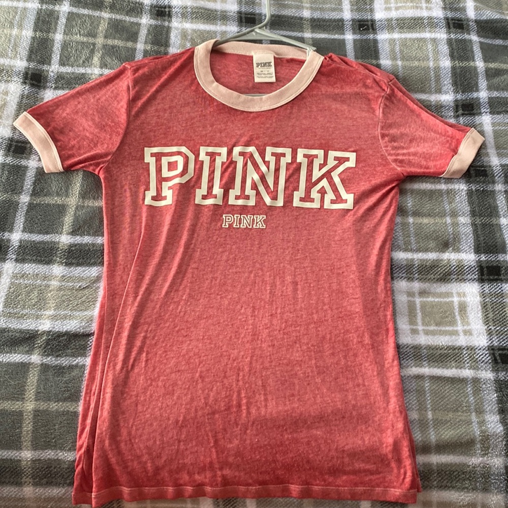 pink victoria’s secret shirt, size xs